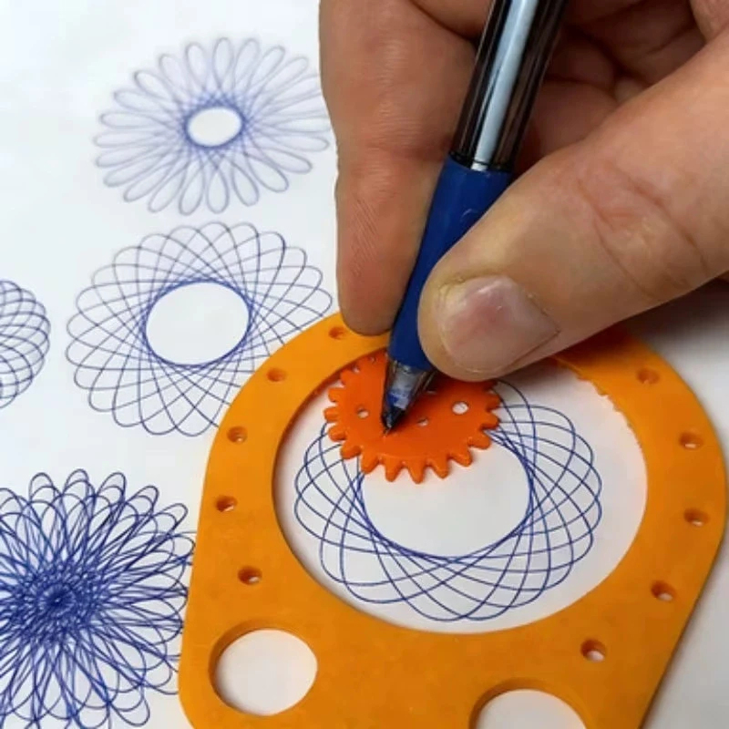 Geometry Spirograph Drawing St - Kids Education Template 评论和价格
