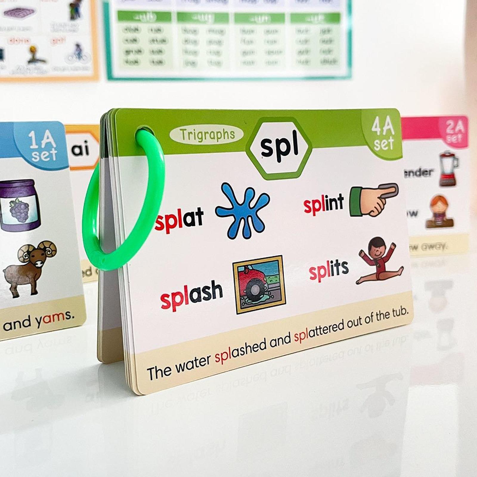 Phonics Flash Cards Letter Sou - Phonics Card Game 评论和价格
