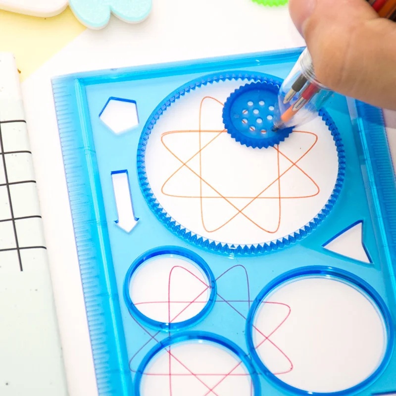Geometry Spirograph Drawing St - Kids Education Template 评论和价格