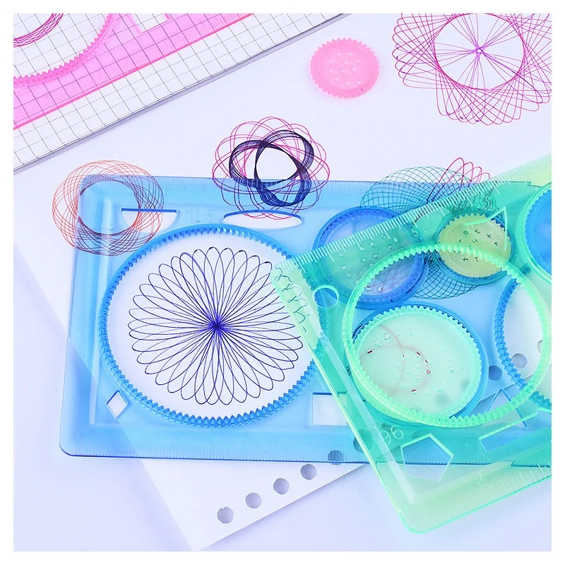 Geometry Spirograph Drawing St - Kids Education Template 评论和价格
