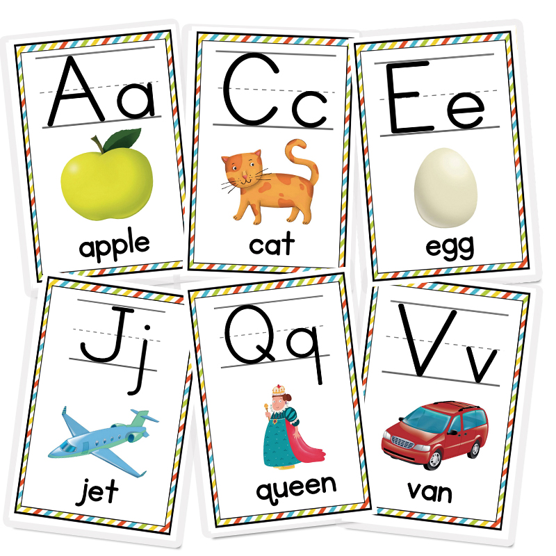 26pcs Alphabet Phonics Cards F - Phonics Card Game 评论和价格