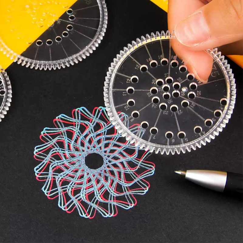 Funny Spirograph Drawing Toys  - Kids Education Template 评论和价格