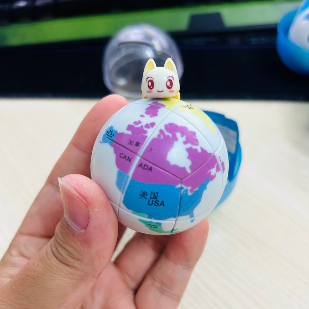 2006 Earth World Map 2x2 Ball  - Puzzle Map World 评论和价格