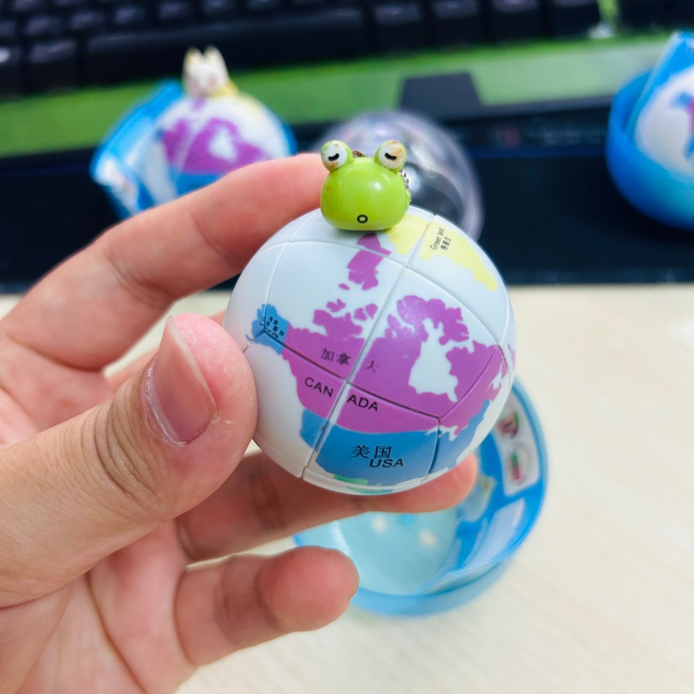 2006 Earth World Map 2x2 Ball  - Puzzle Map World 评论和价格