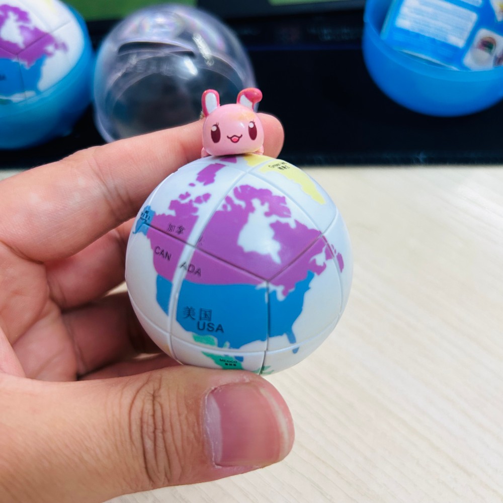 2006 Earth World Map 2x2 Ball  - Puzzle Map World 评论和价格