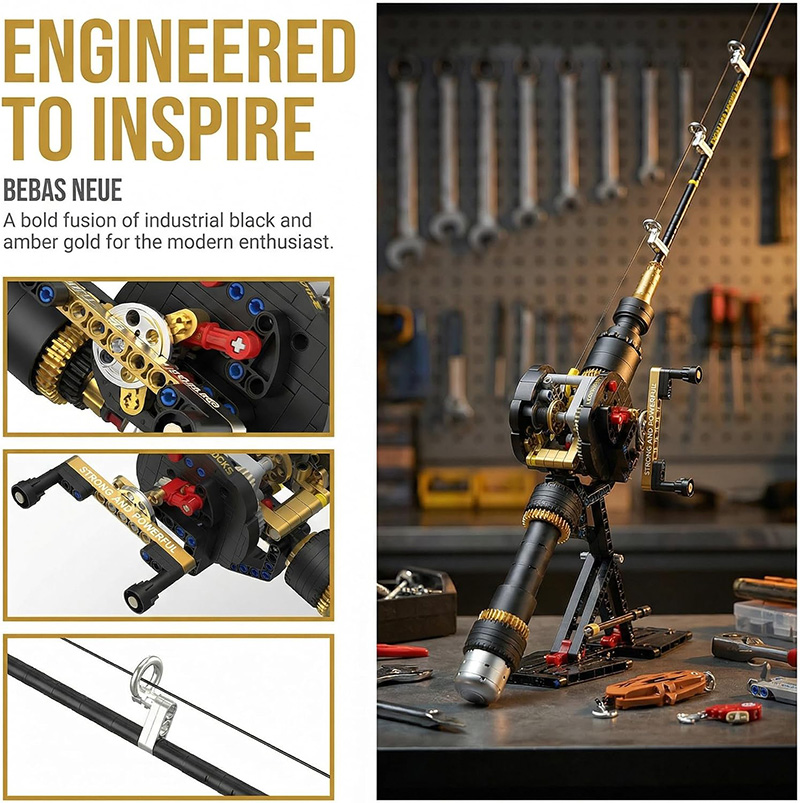 Fishing Rod Building Blocks Se - Kids Education Reels 评论和价格