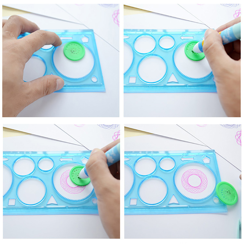 Geometry Spirograph Drawing St - Kids Education Template 评论和价格