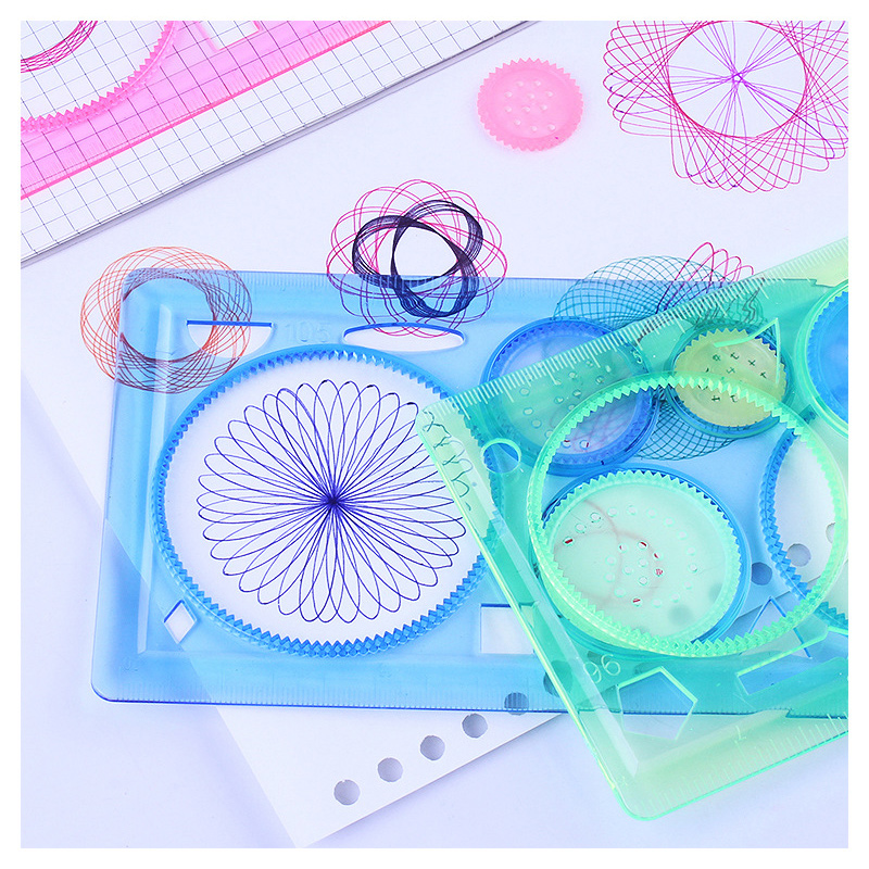 Geometry Spirograph Drawing St - Kids Education Template 评论和价格