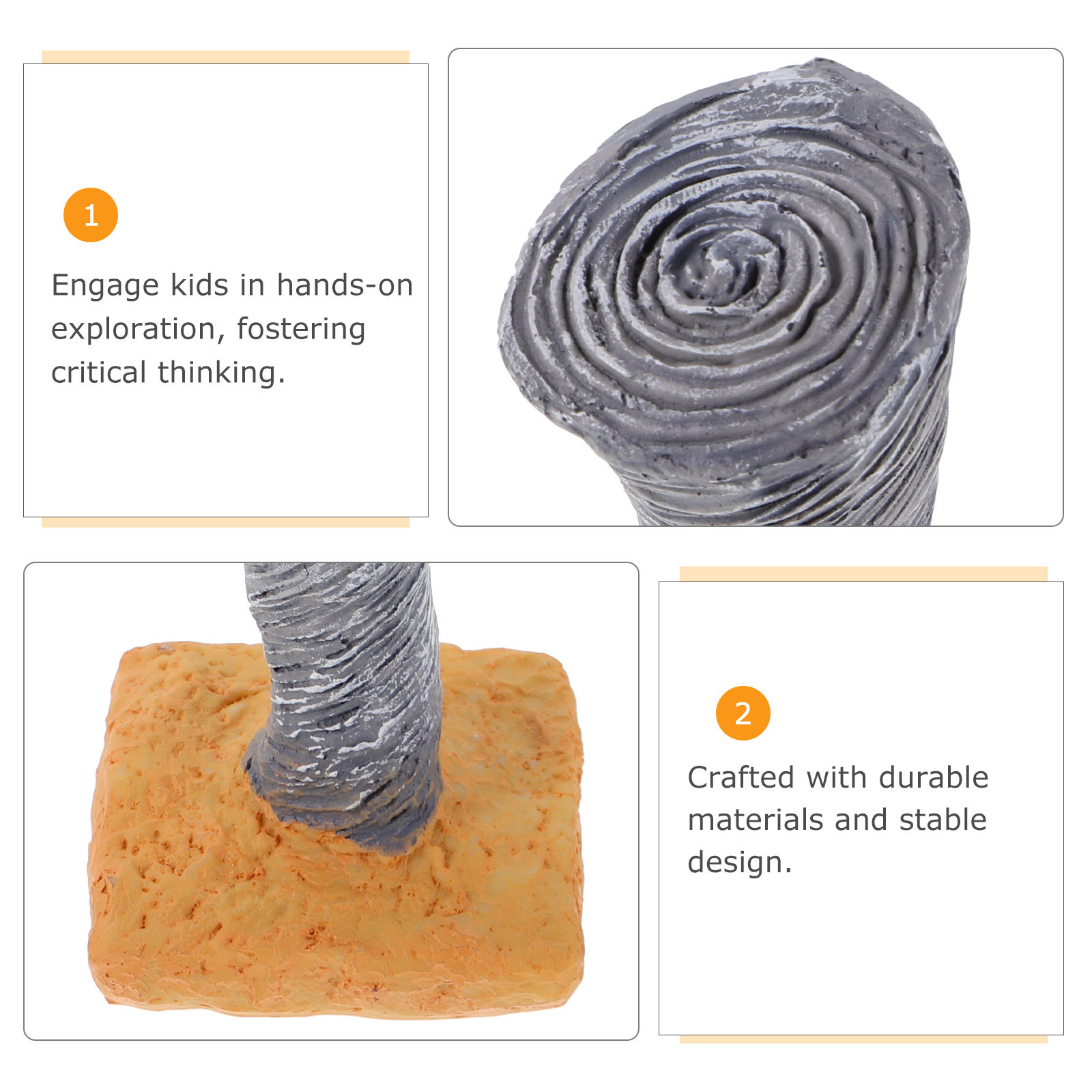 2Pcs Natural Disaster Simulati - Science Kit Volcano 评论和价格
