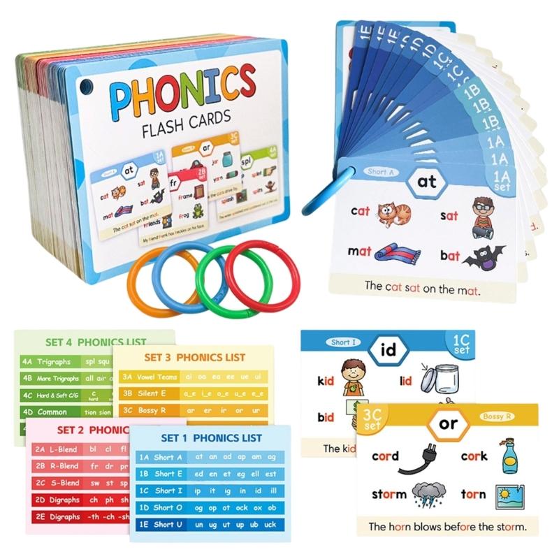 Phonics Learning Flash Cards S - Phonics Card Game 评论和价格