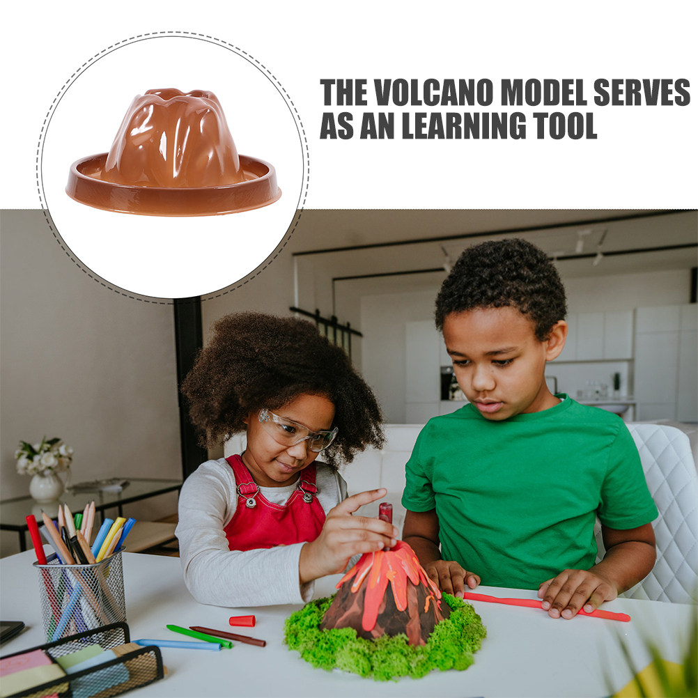 4Pcs Volcano Realistic Eruptio - Science Kit Volcano 评论和价格