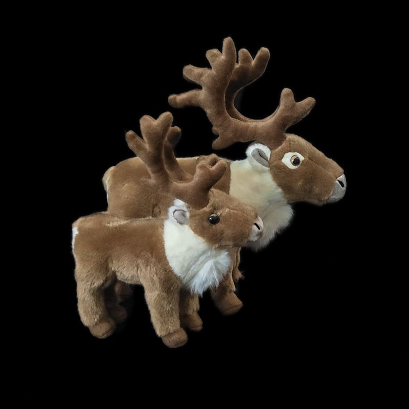 Cute Realistic Reindeer Plush  - Kids Education Learn Tv 评论和价格