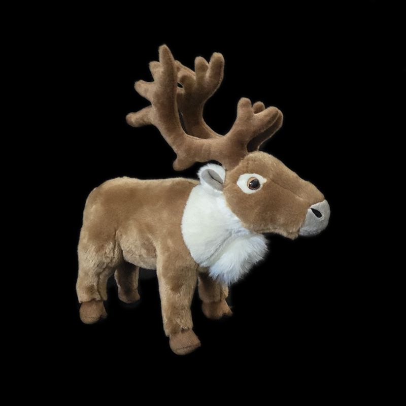 Cute Realistic Reindeer Plush  - Kids Education Learn Tv 评论和价格
