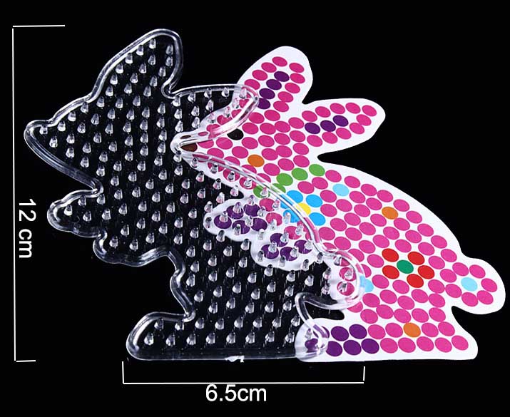 12 Pieces 5mm Hama Beads Templ - Kids Education Template 评论和价格
