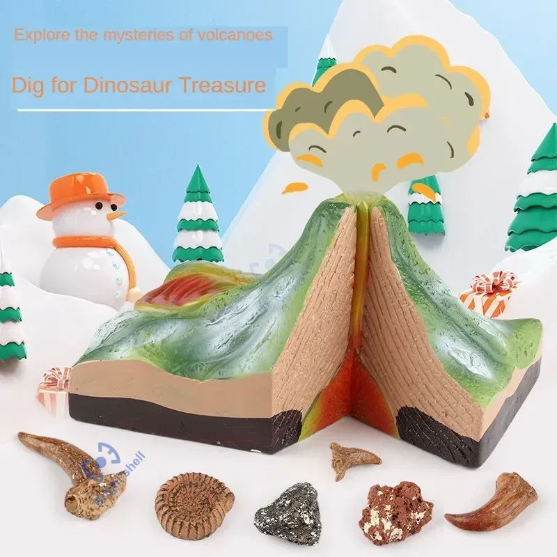 Pyramid Kids Toy Dinosaur Volc - Science Kit Volcano 评论和价格