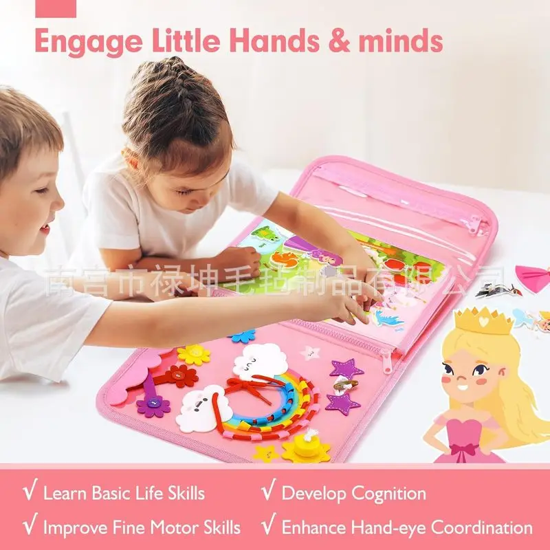 Princess Montessori Felt Busy  - Kids Education Story 评论和价格