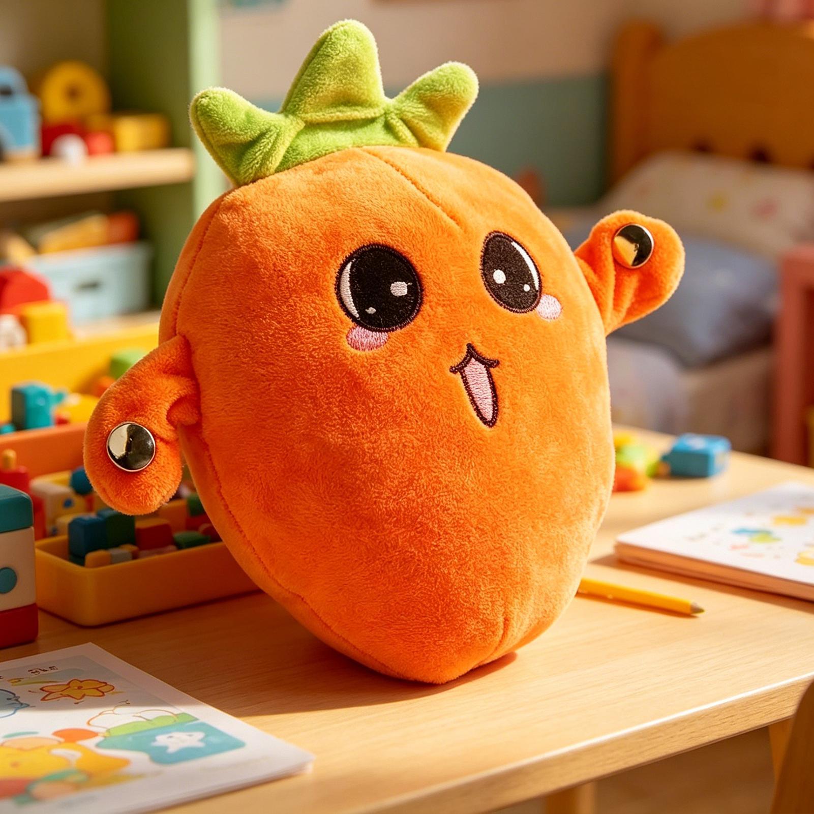 Carrot Plush Cuddle Educationa - Kids Education Learn Tv 评论和价格