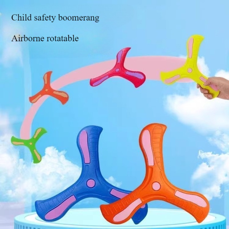 Children Boomerang Soft Three- - Kids Education Gift 评论和价格
