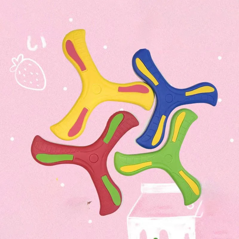 Children Boomerang Soft Three- - Kids Education Gift 评论和价格