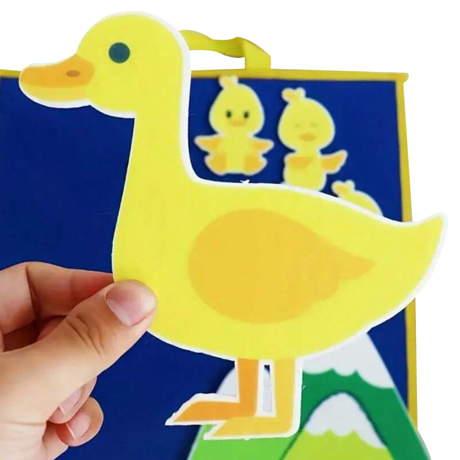 Five Little Ducks Felt Story S - Kids Education Story 评论和价格