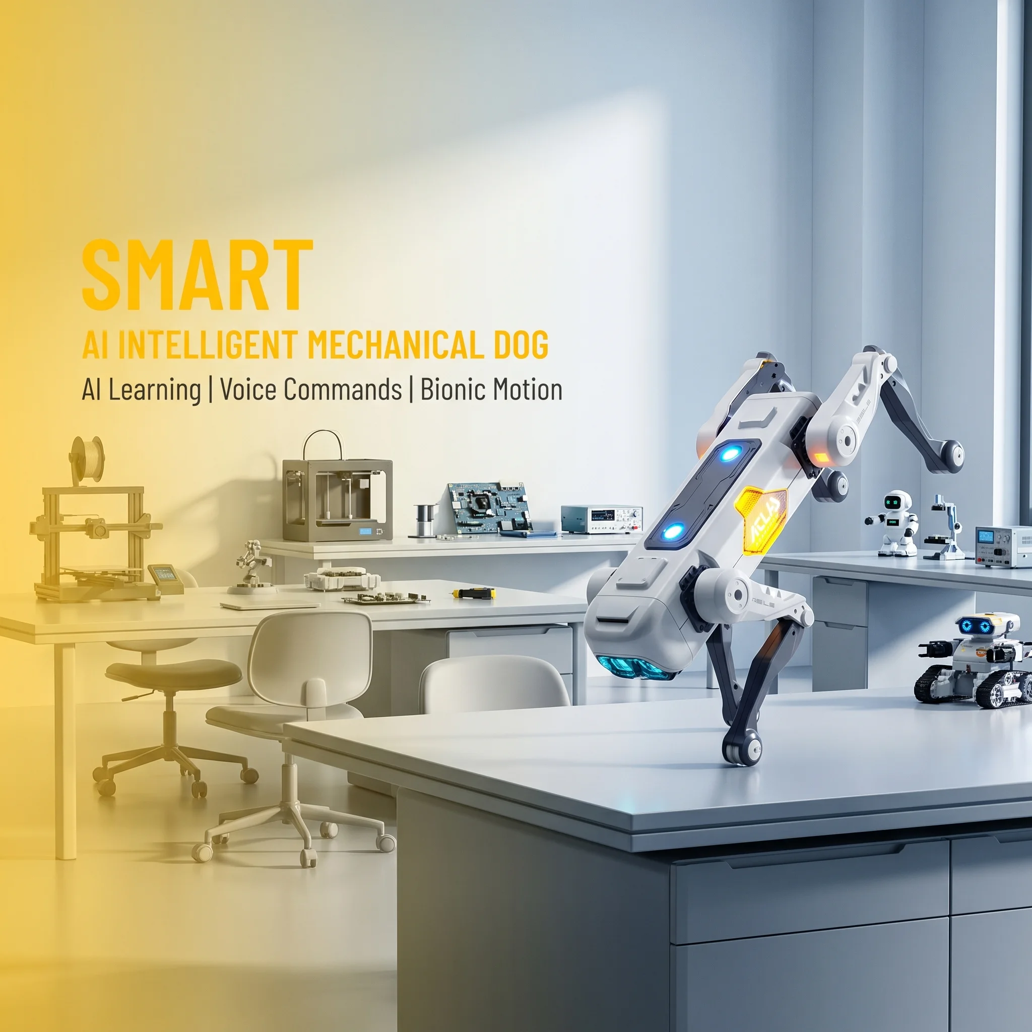 AI Smart Robot Dog, Voice & AP - Kids Education Gift 评论和价格