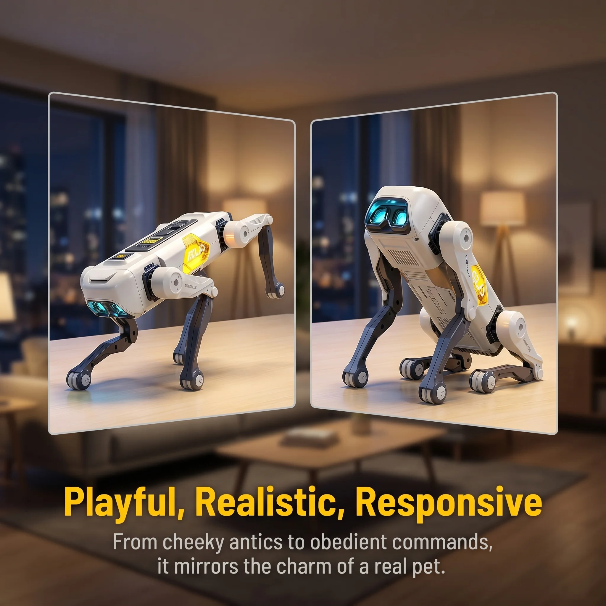 AI Smart Robot Dog, Voice & AP - Kids Education Gift 评论和价格