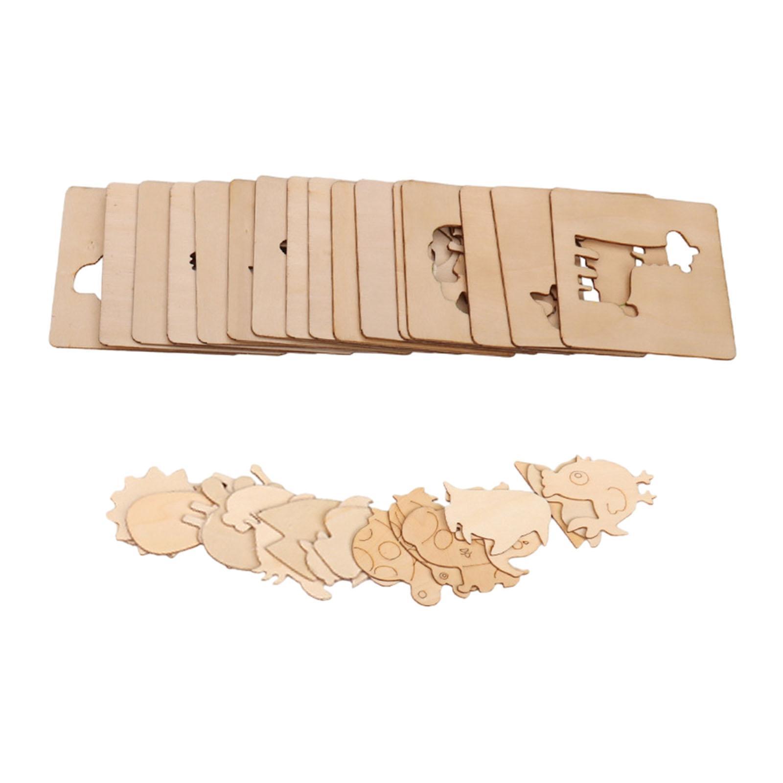 Kids Drawing Stencils Wood Pai - Kids Education Template 评论和价格