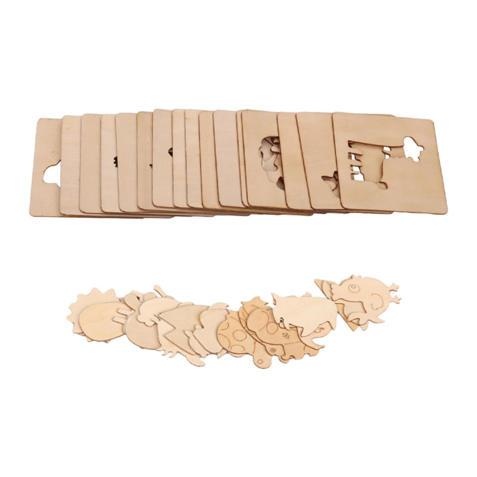 Kids Drawing Stencils Wood Pai - Kids Education Template 评论和价格