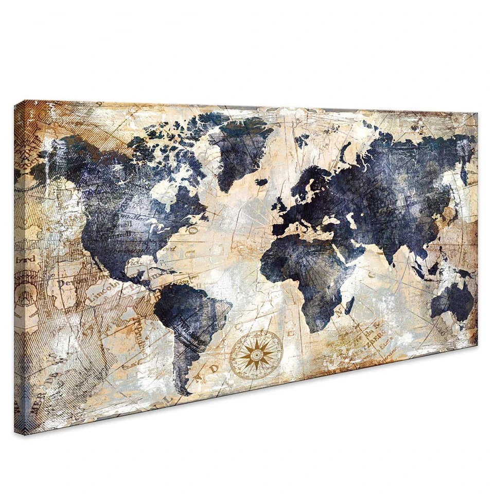 5D Diy Diamond painting World  - Puzzle Map World 评论和价格