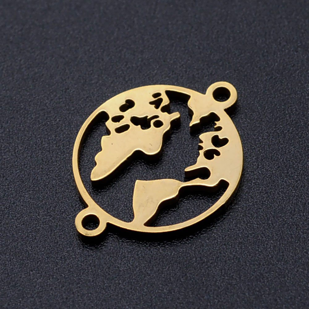 10pcs/lot World Map DIY Charms - Puzzle Map World 评论和价格